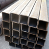Black Hollow Section Carbon Steel Q235 Square Metal Steel Pipes Tube