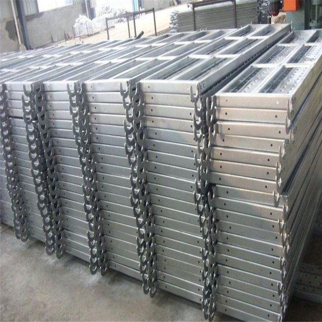 Construction steel scaffolding planks